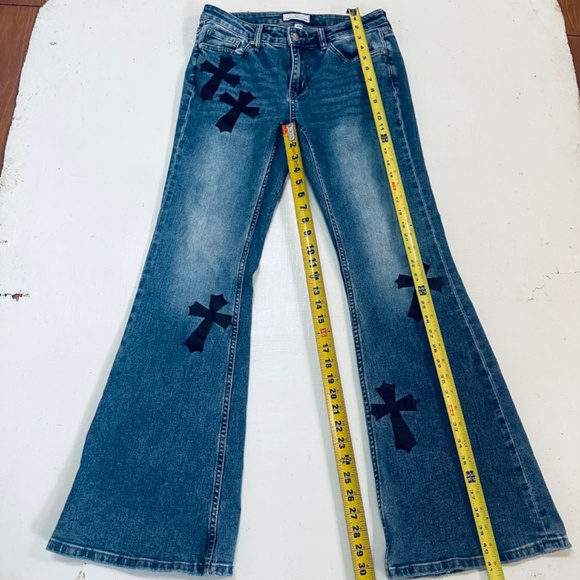 Austin Landing Light Wash Mid Rise Straight Leg Jeans, Size 7/28, Rare - Picture 9 of 9